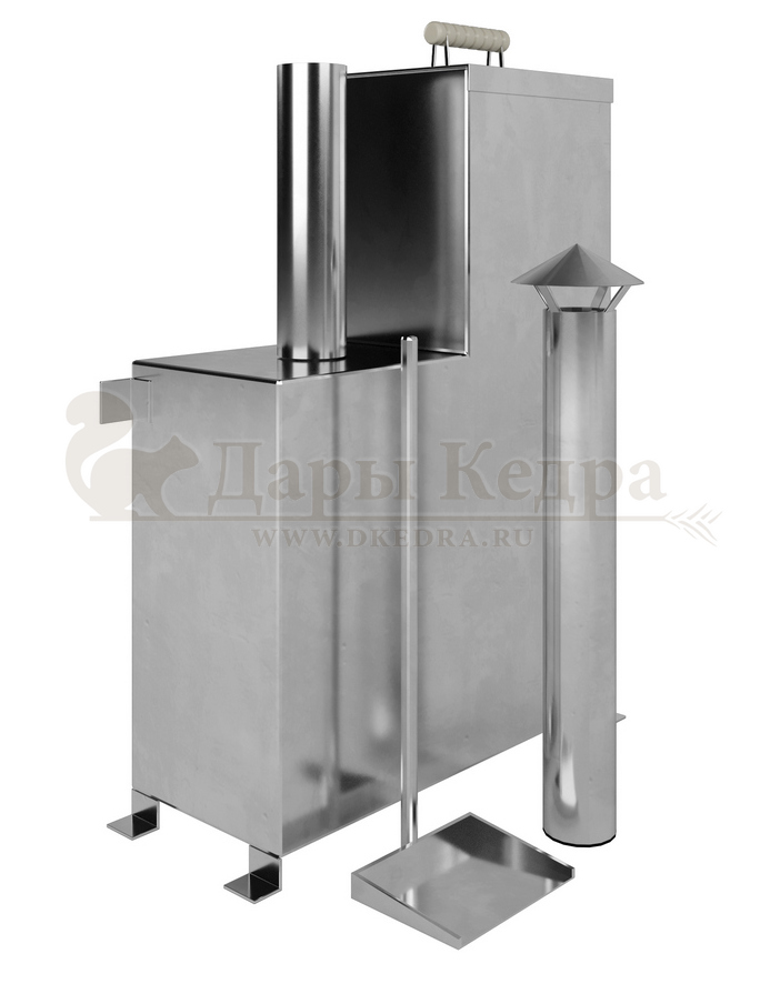 Печь погружная для купели фурако с дровяным отоплением